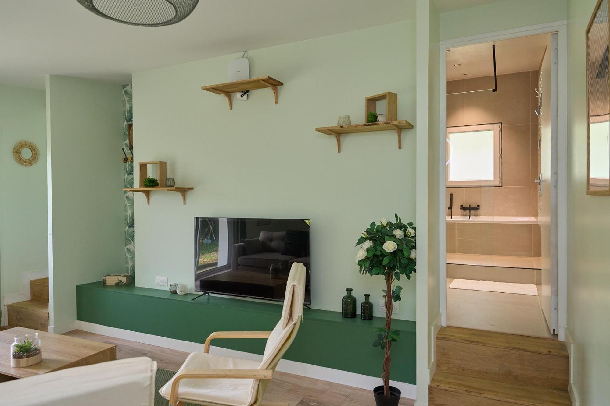 Green Escape - Cozy & Chill Brunoy 外观 照片